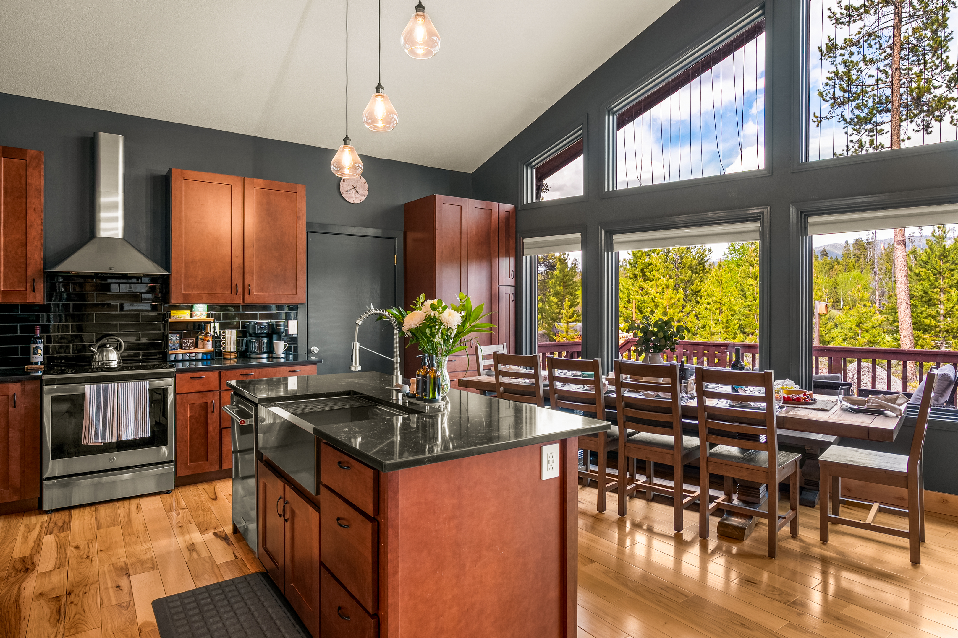 Large, open kitchen where everyone can gather for quality time and memories