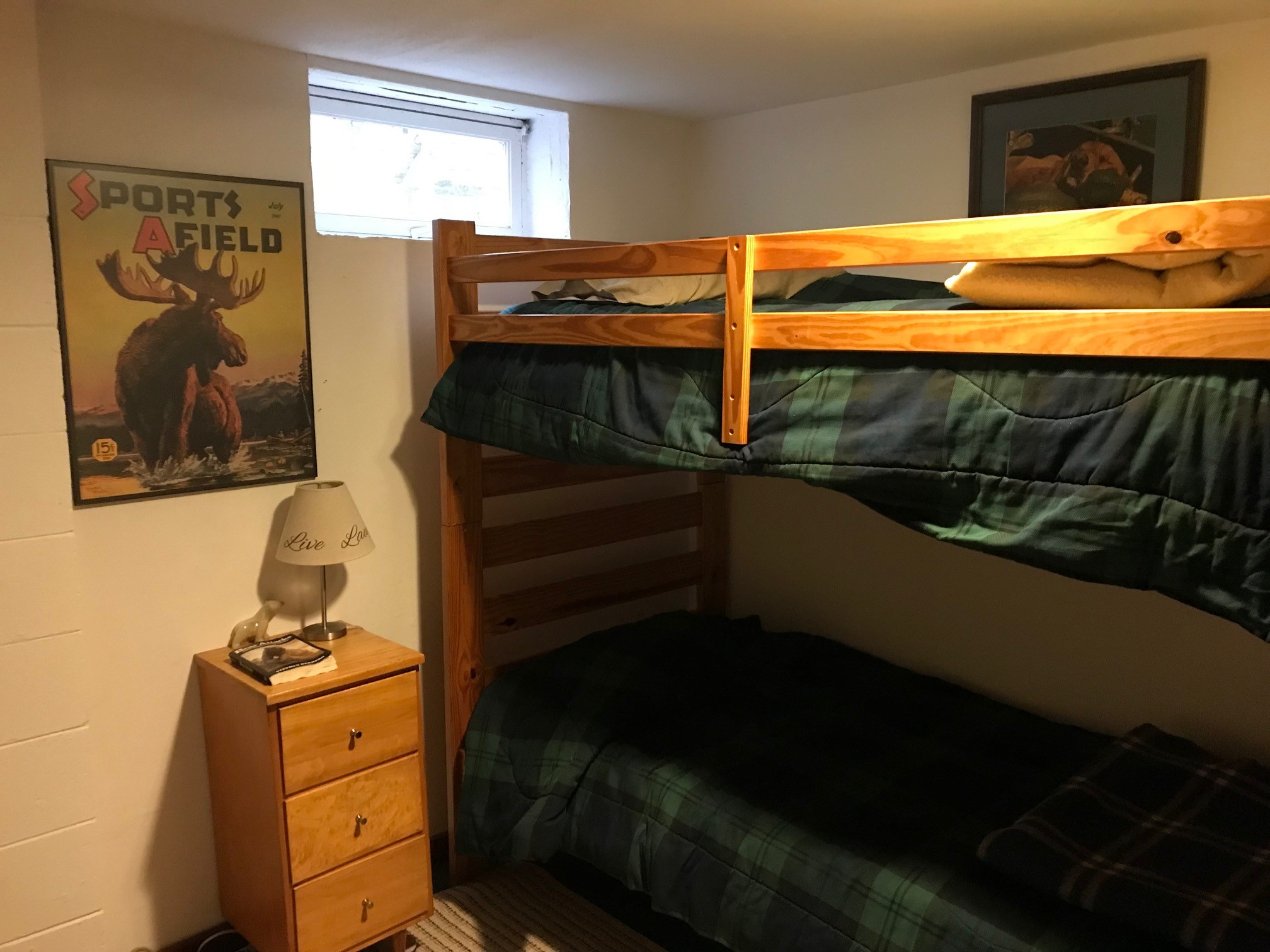 Bedroom 4 - Lower Level
Twin-over-twin bunk