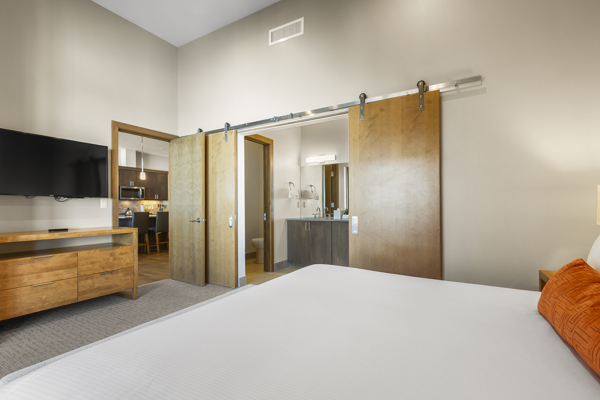 Master bedroom with ensuite