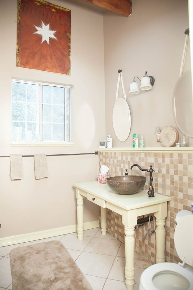 Bathroom in main house