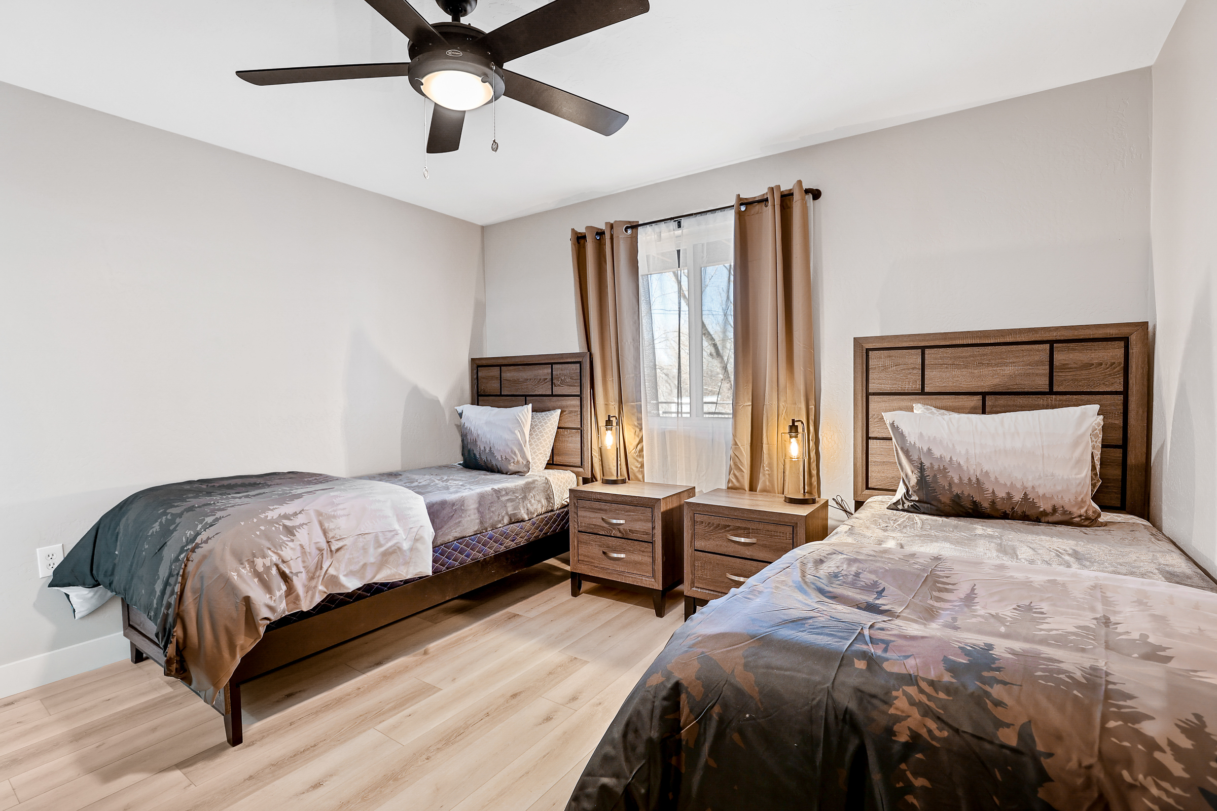 Comfy beds for two people