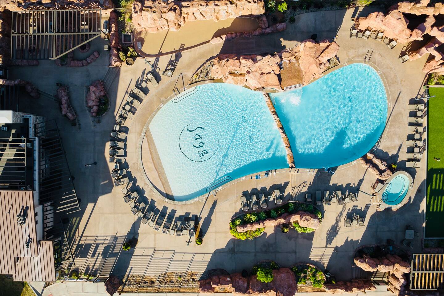 Aerial view of Sage Creek