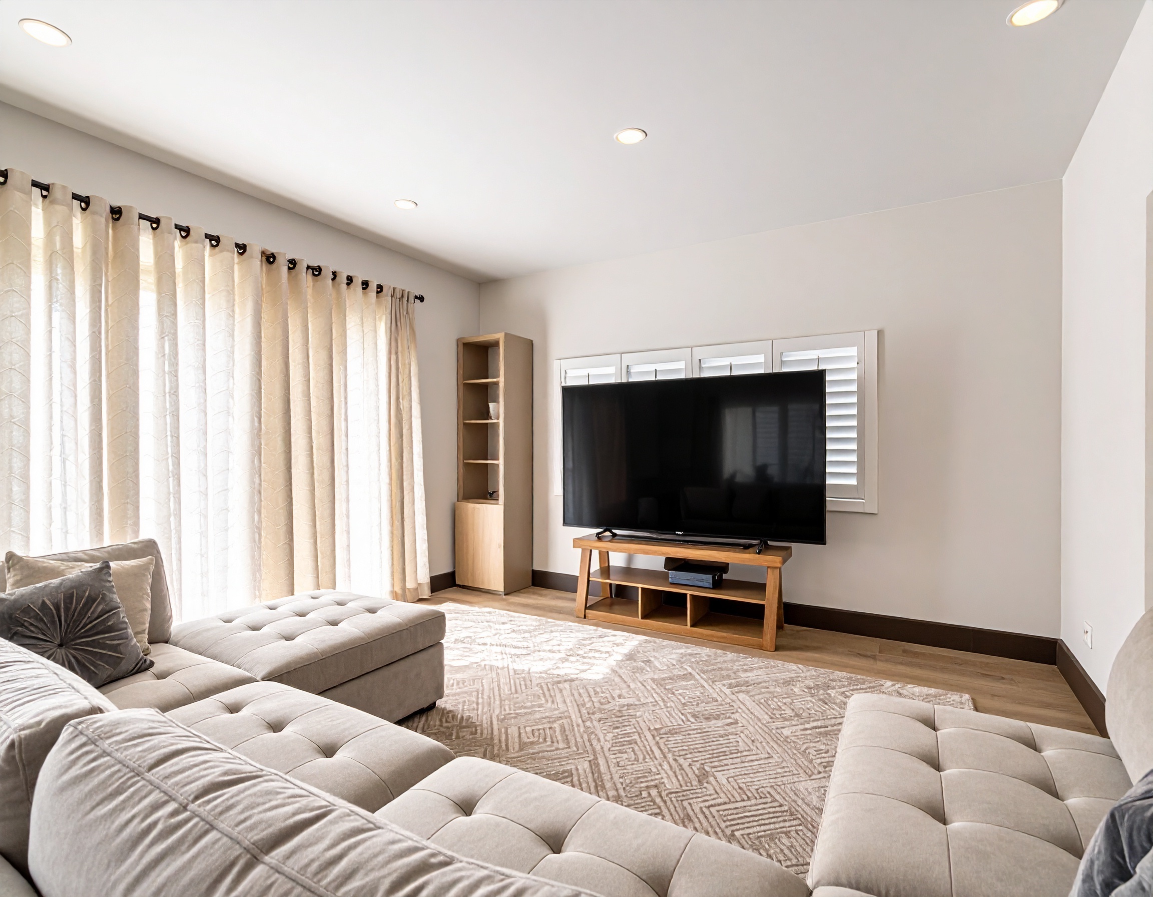 Living Room 1 of 2. | Representative Interior. Décor / Finishes May Vary.