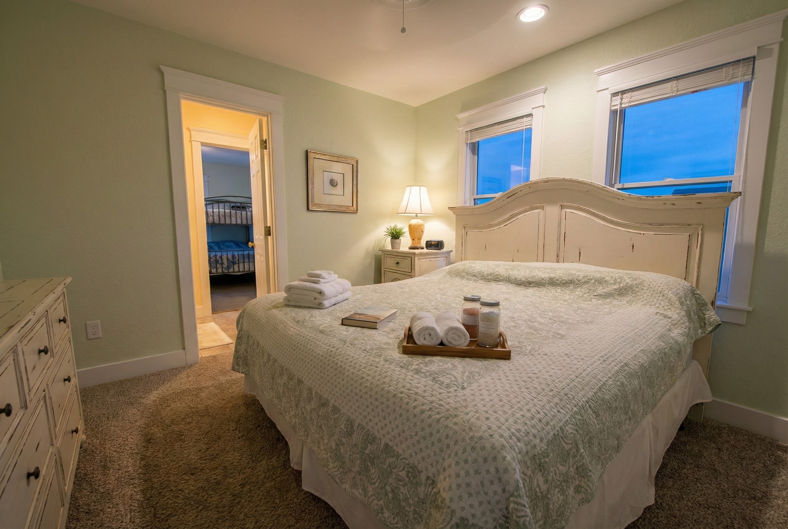 The Fitzgerald — Coastal Bedroom