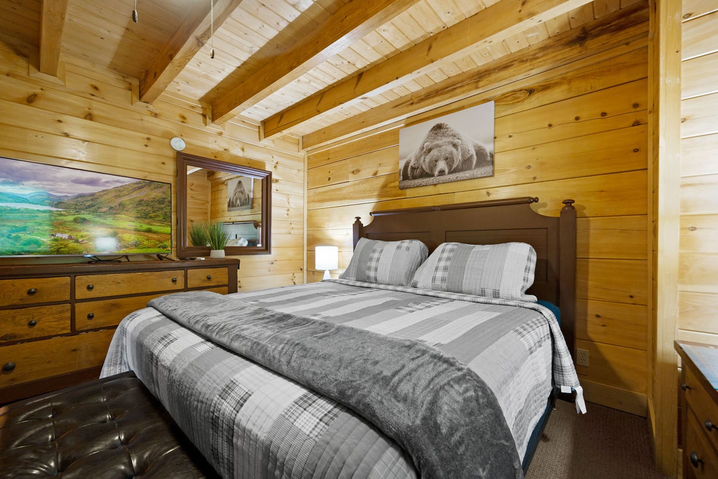 50" 4k Roku TV with Dish Network.