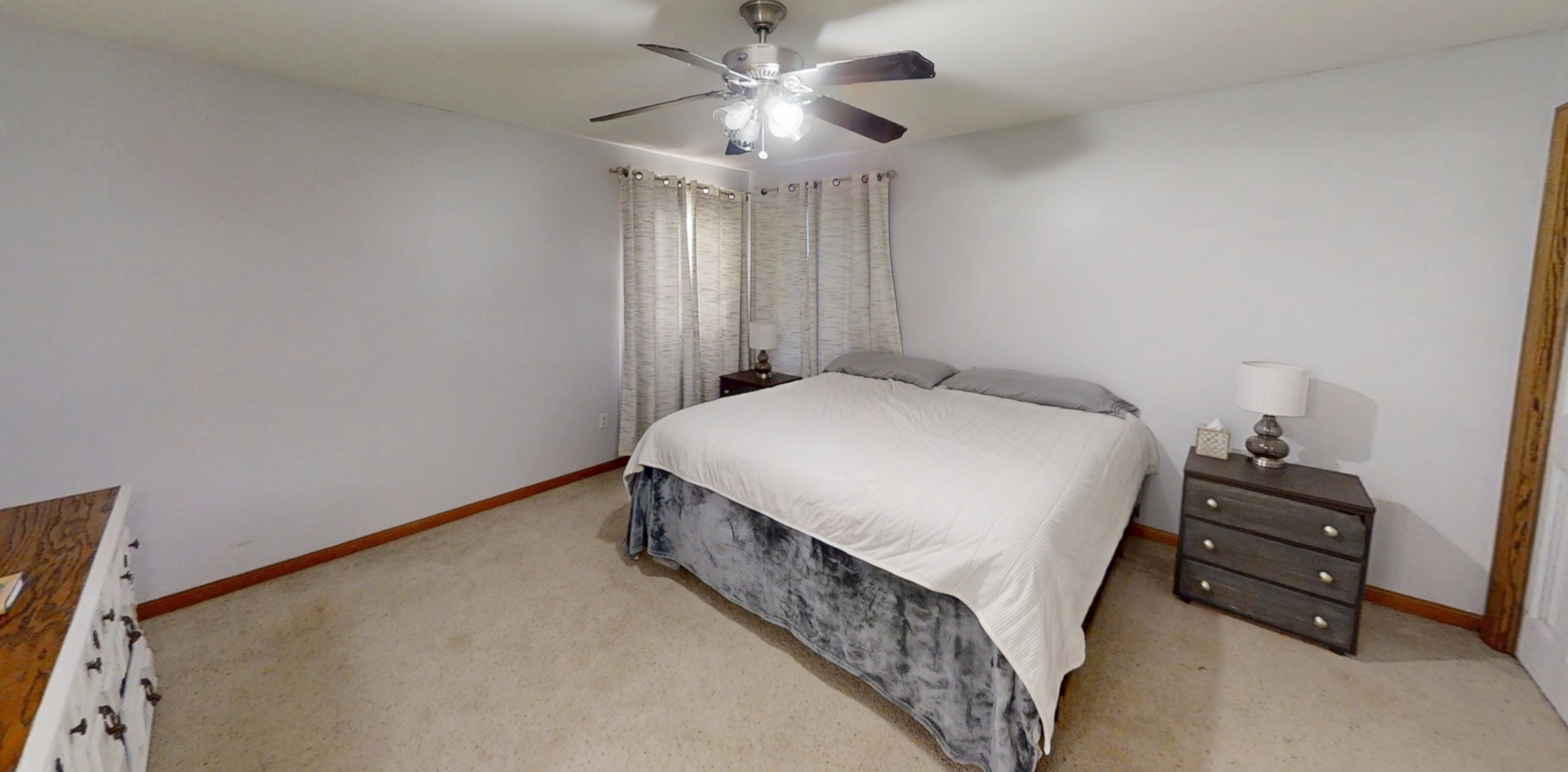Master Bedroom on the Main Floor 