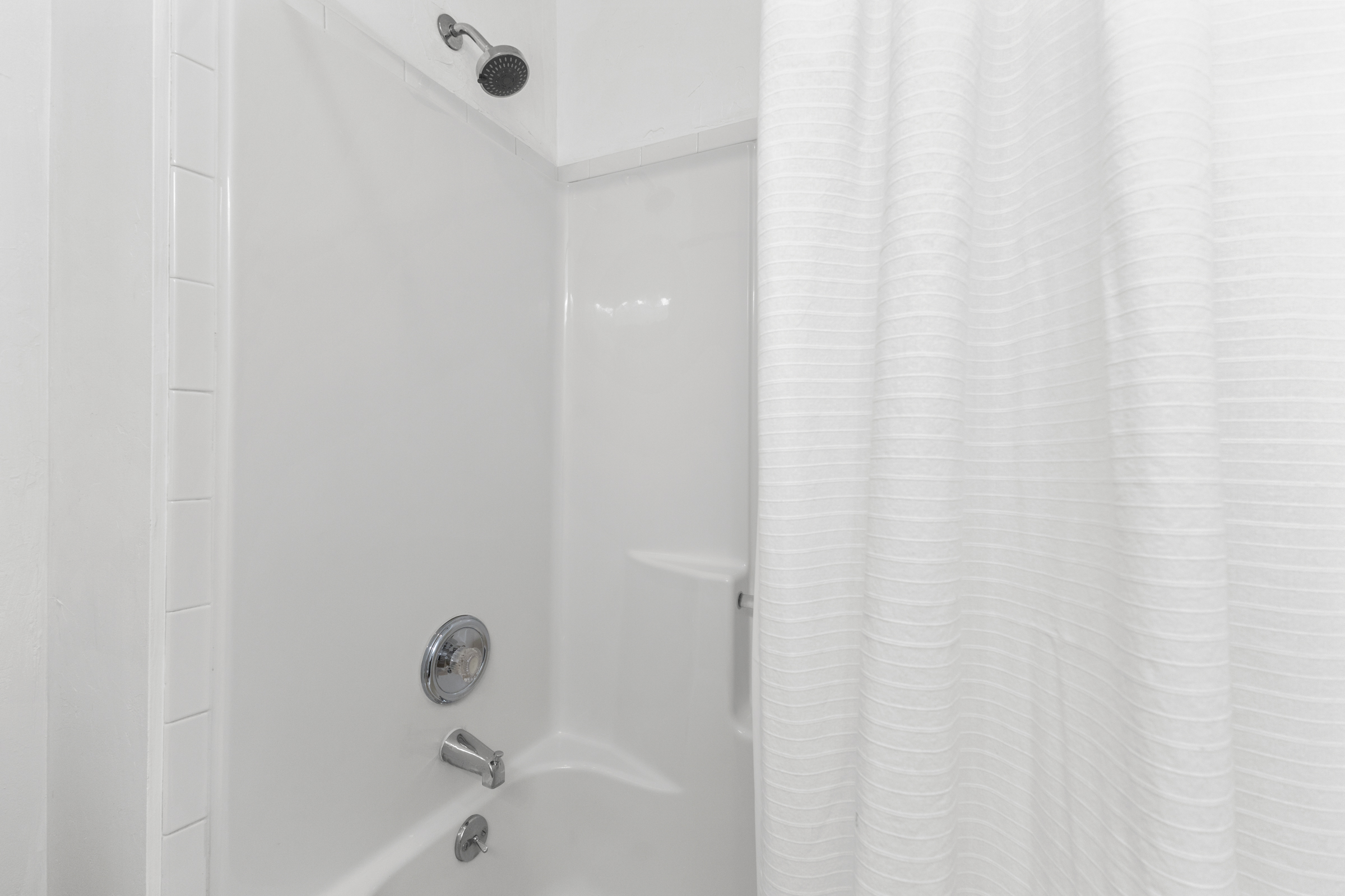 Bathroom 1 | Vanity Area | Shower Tub Combo