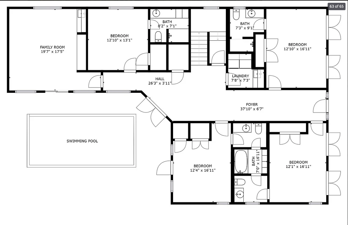 2803 Entry Level Floor Plan