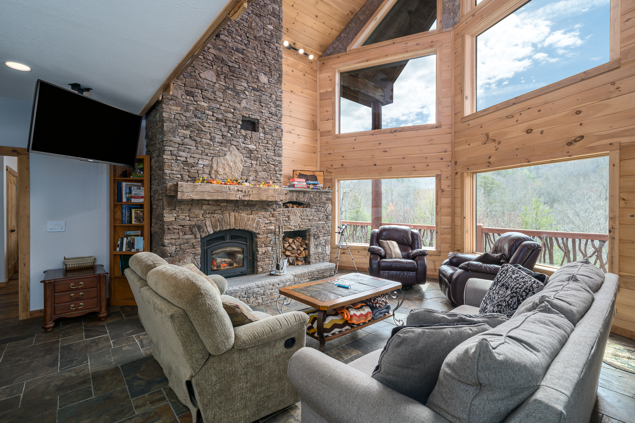 Great room with spectacular views.