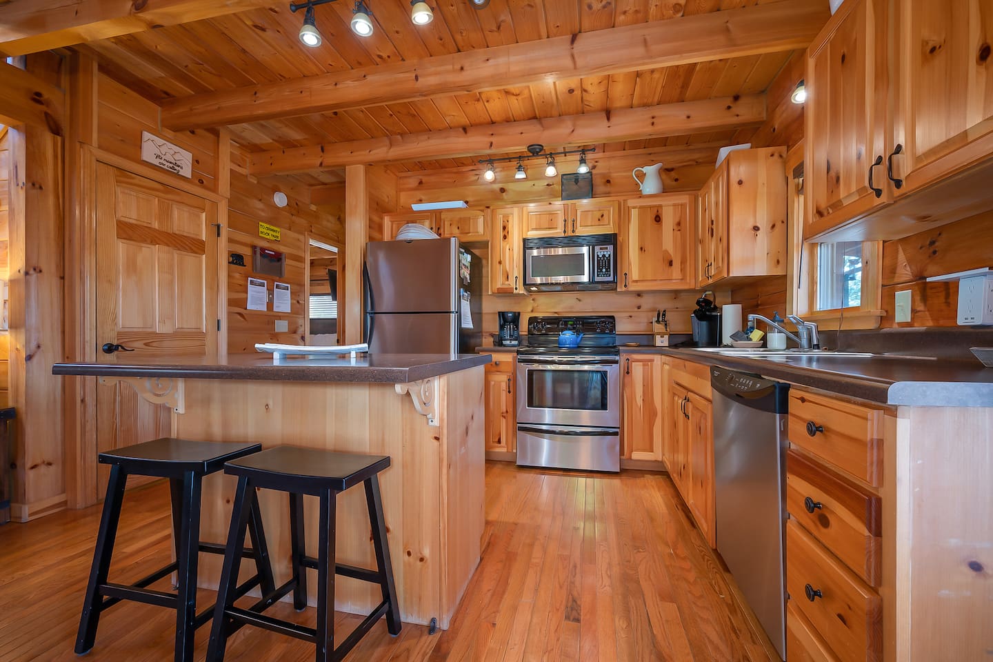 Modern and updated kitchen