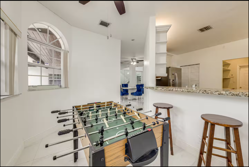 Game Area - Foosball Table