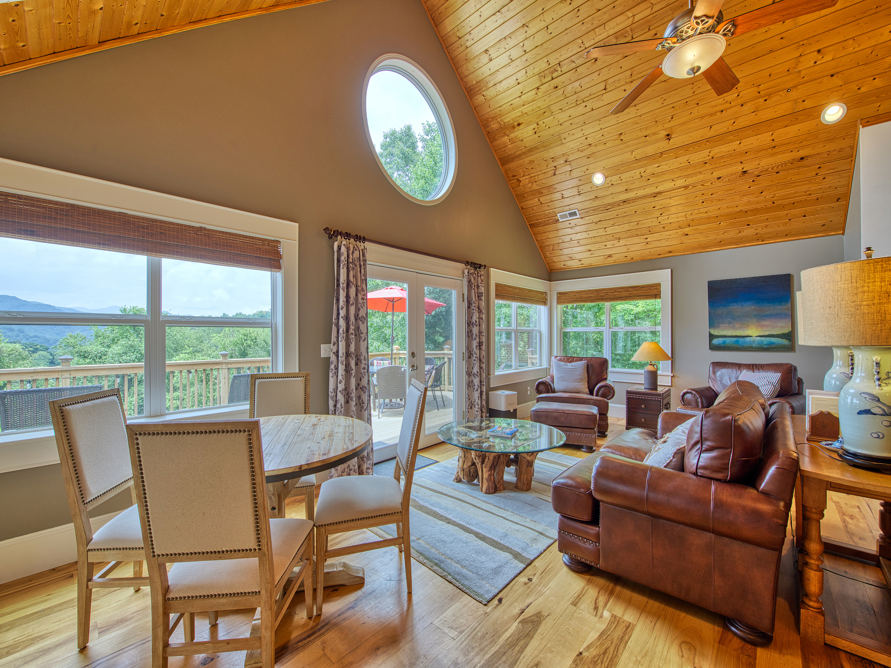 Sunroom Area with Game Table