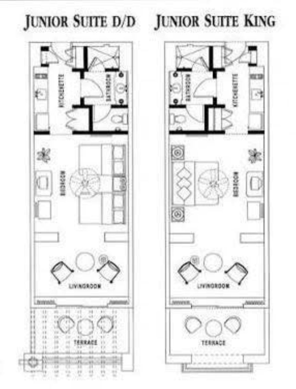 Owner Studio Suite Floorplan at Pueblo Bonito Emerald Bay, Vacation Travel Exclusives