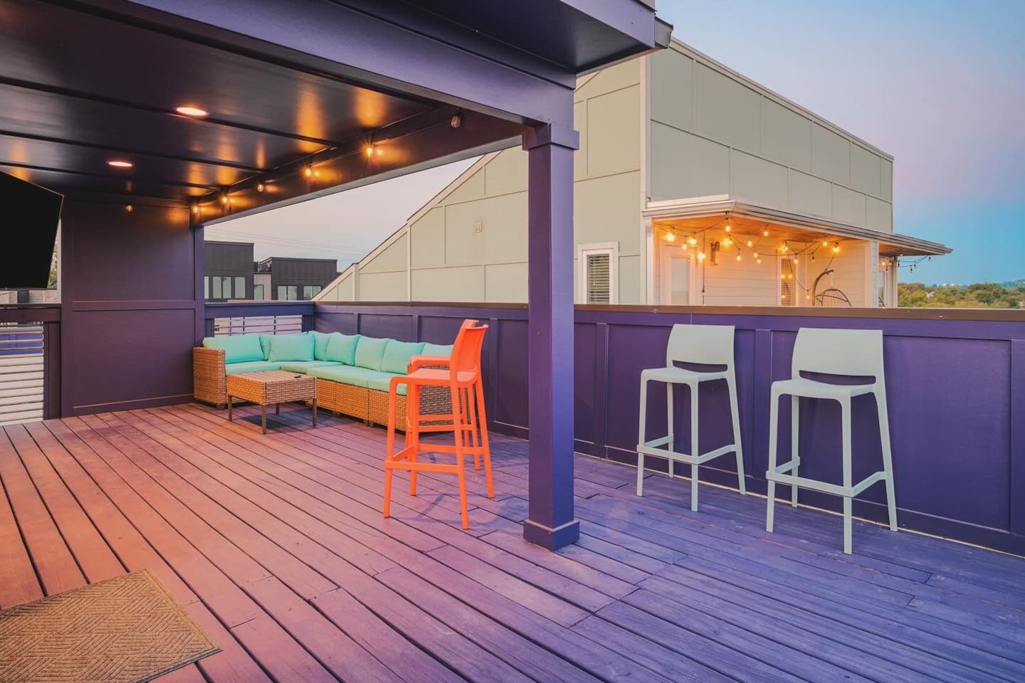 Rooftop with killer views