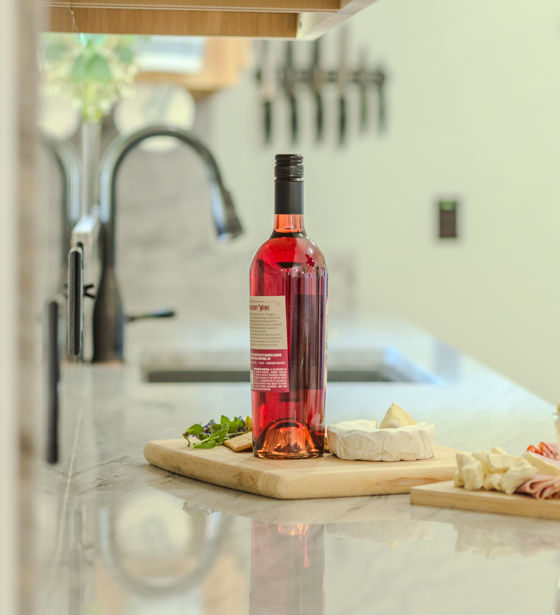 Granite Countertop and Charcuterie