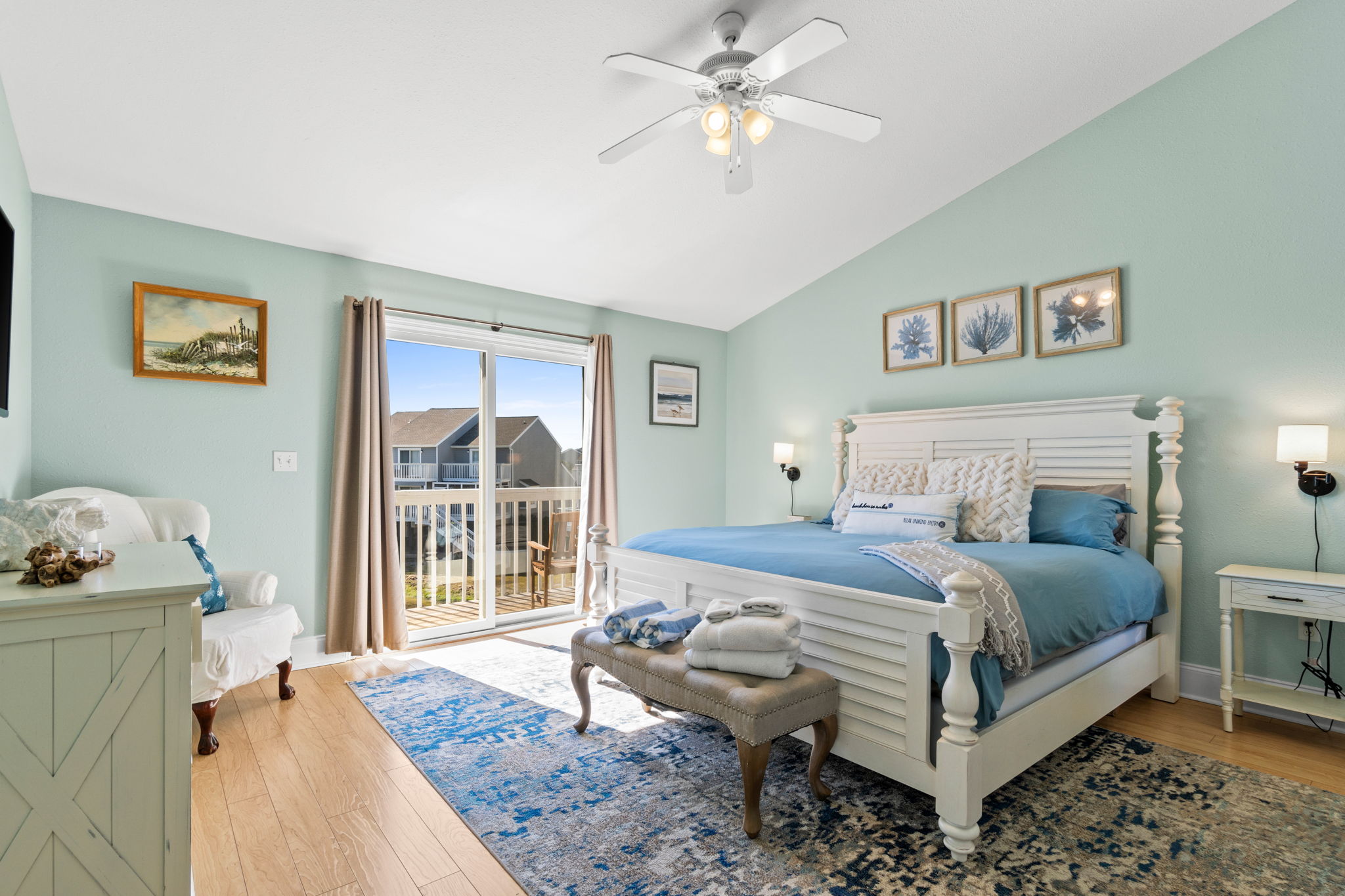 Primary bedroom on third floor