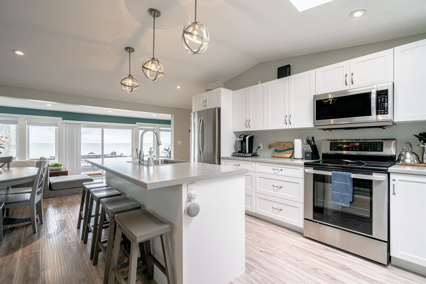 Seating At The Large Island