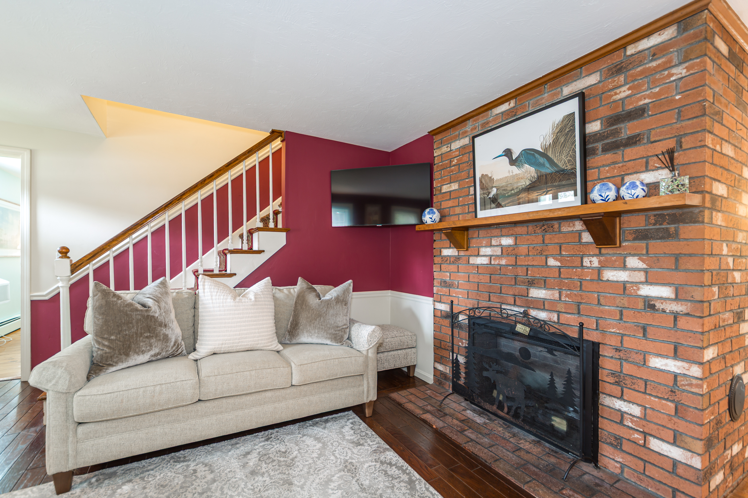 Comfortable living room with plenty of space to relax.