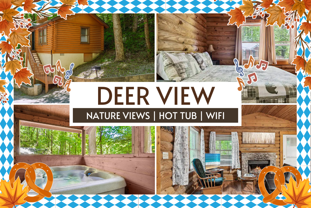 Nature views + cozy cabin vibes = your Smoky Mountain escape.