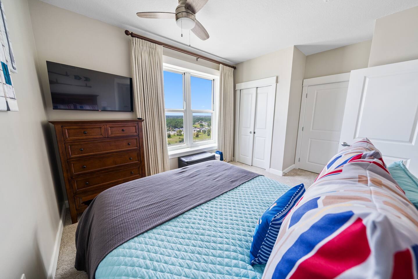 Guest room #2 has a private entrance to the second bathroom.