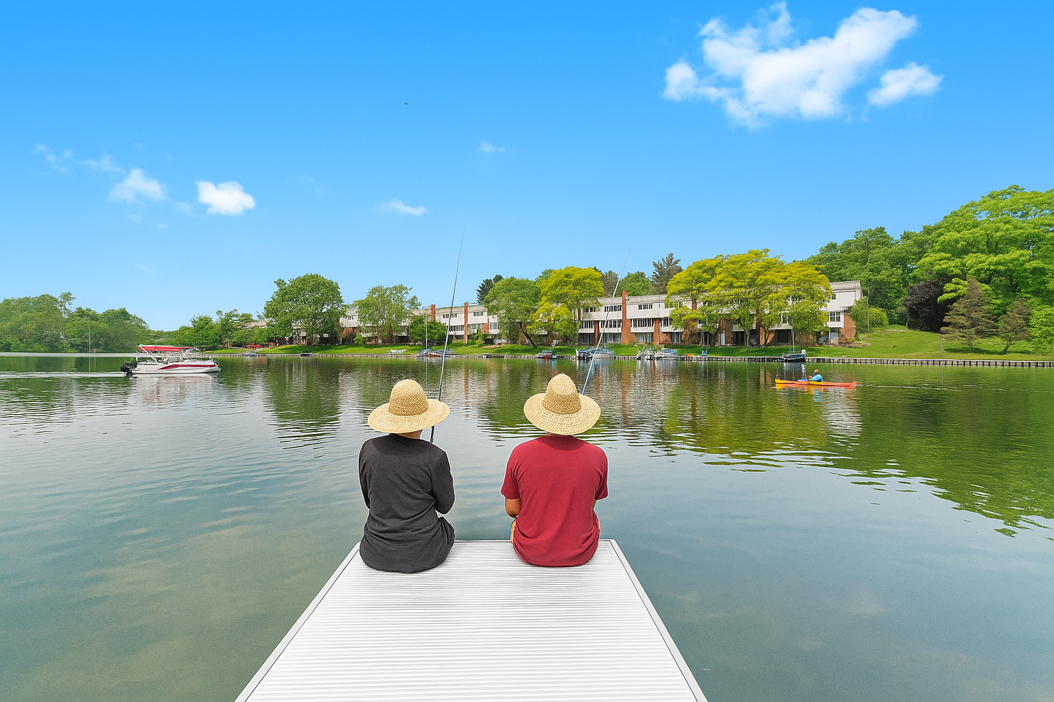 Make lasting memories on the private dock—perfect for peaceful mornings, golden hour chats, or reconnecting with nature.