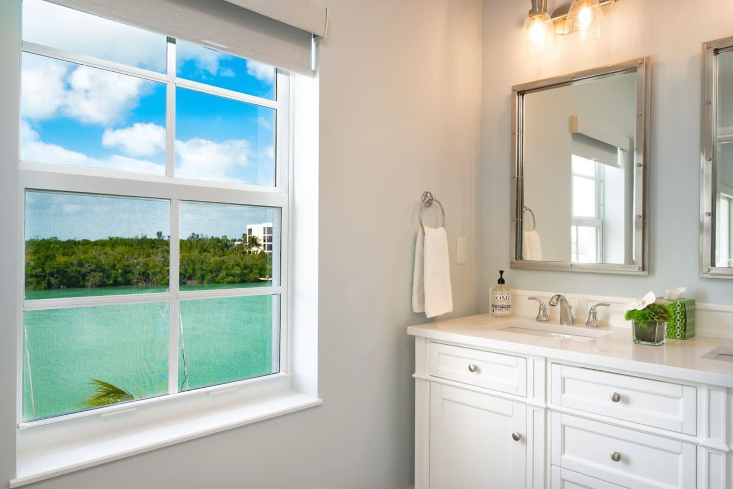 Bathroom water view