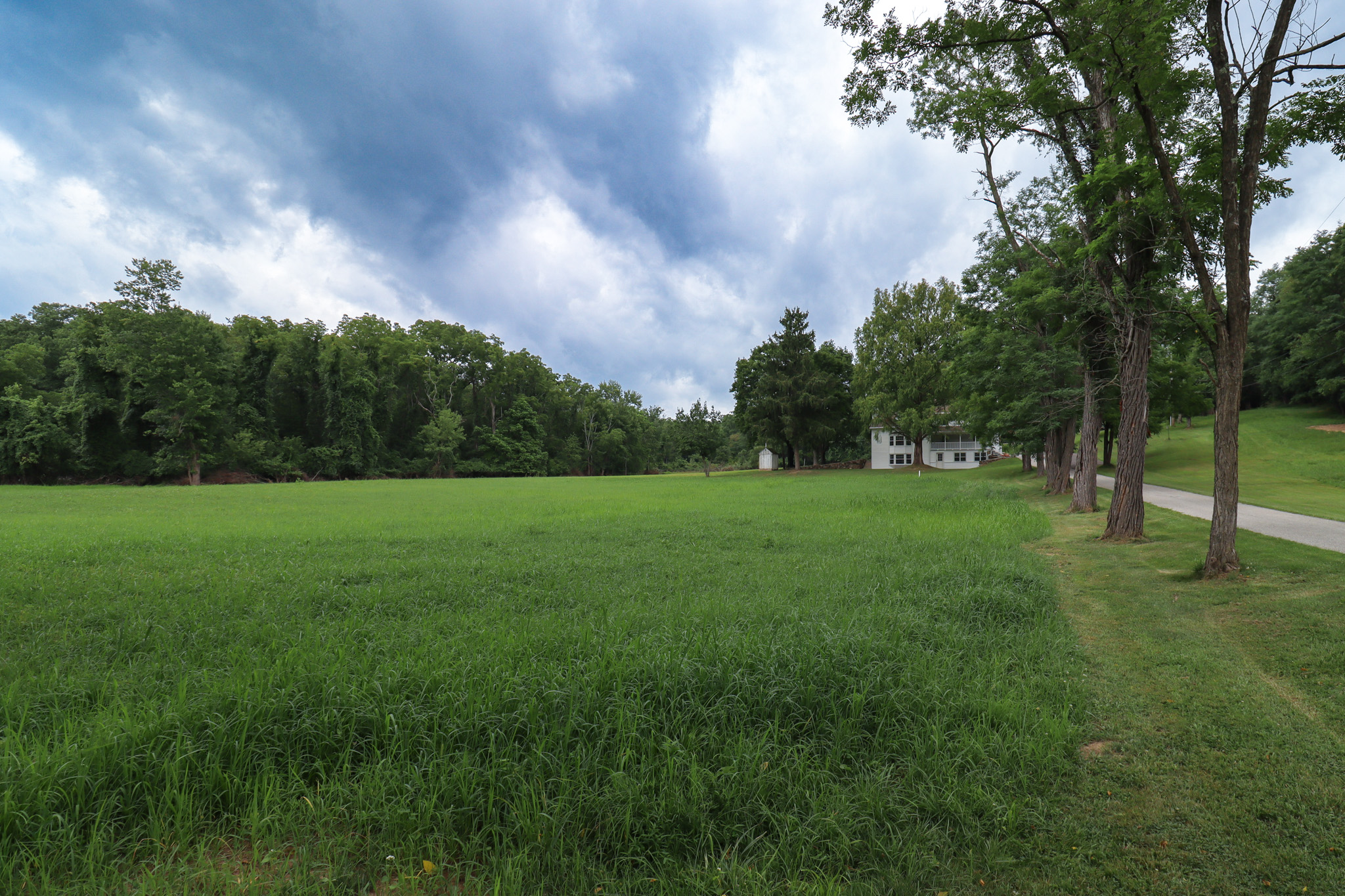 Peaceful country view in every direction