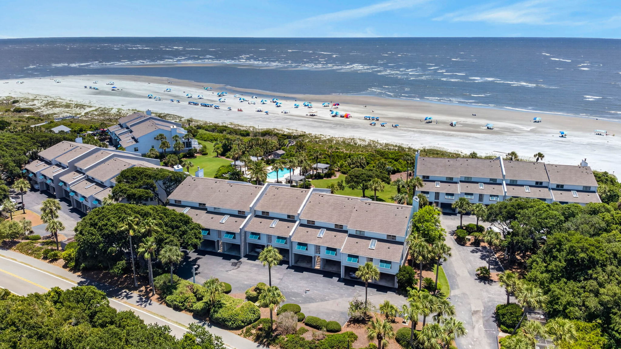 Aerial View of Oceans 22 | 22 Beach Club Villas, Wild Dunes | IOP Escapes
