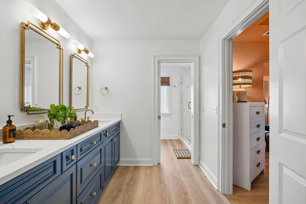 Separate shower area with TOTO smart bidet
