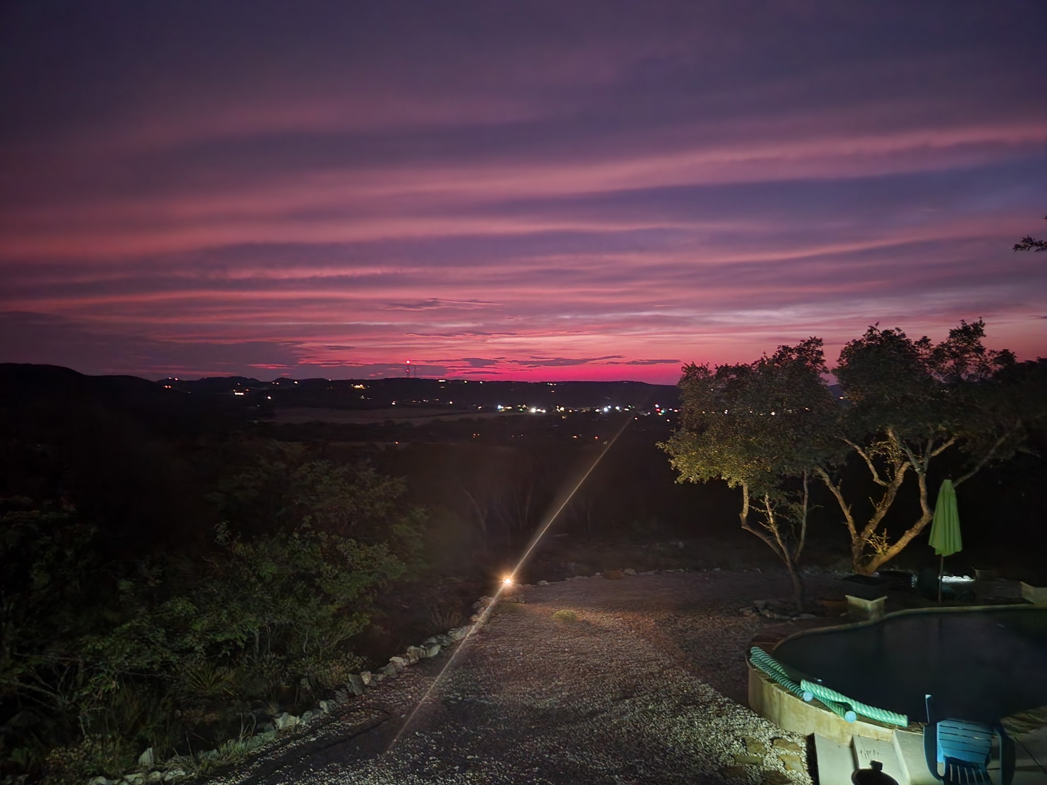 The sunsets are exceptional