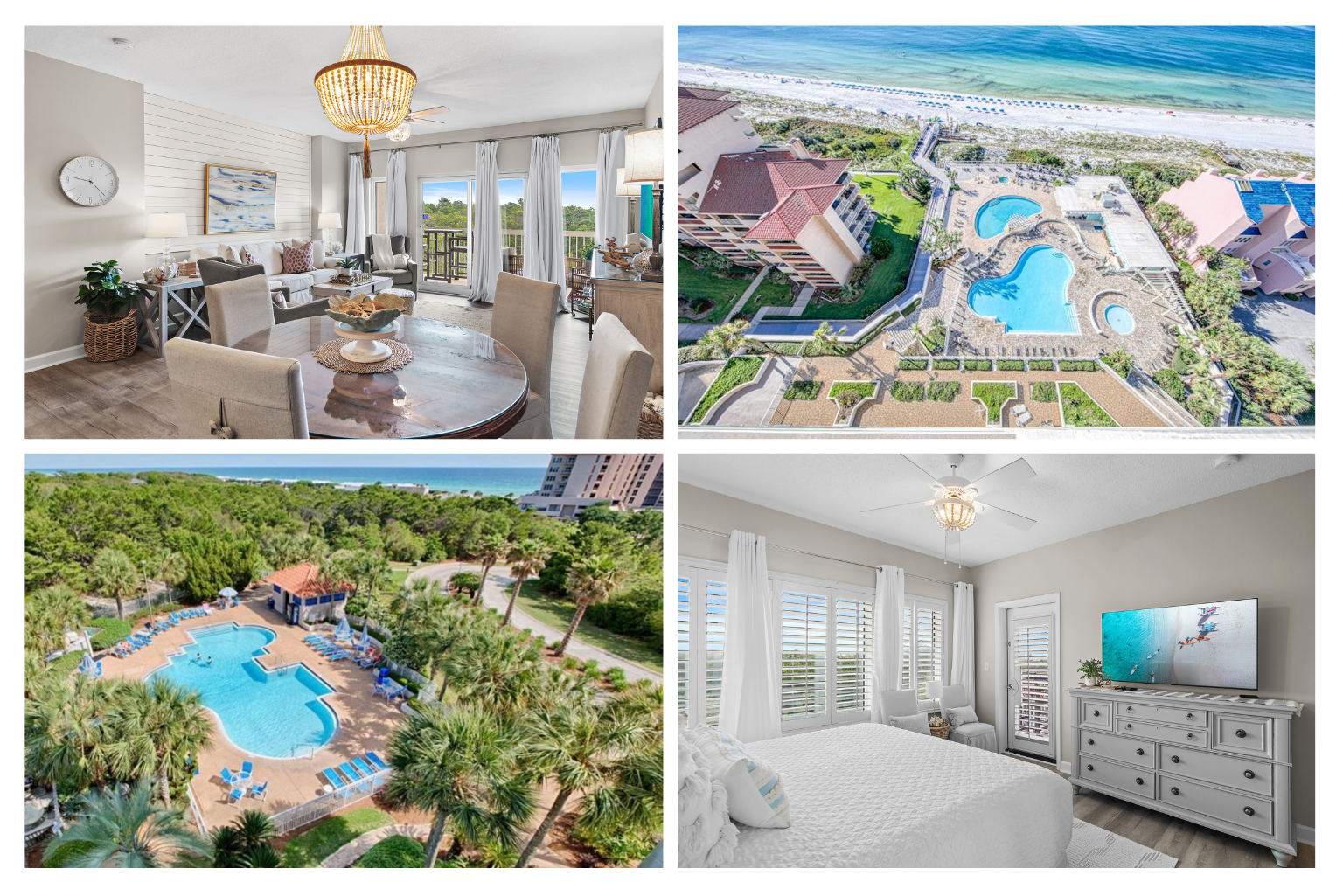 Welcome to Tops'L Summit 405! This Spacious, Fully-Remodeled Condo features Stunning Interior Design and is close to the Resort's Private Beach and has access to 3 Pools and 2 Hot Tubs!