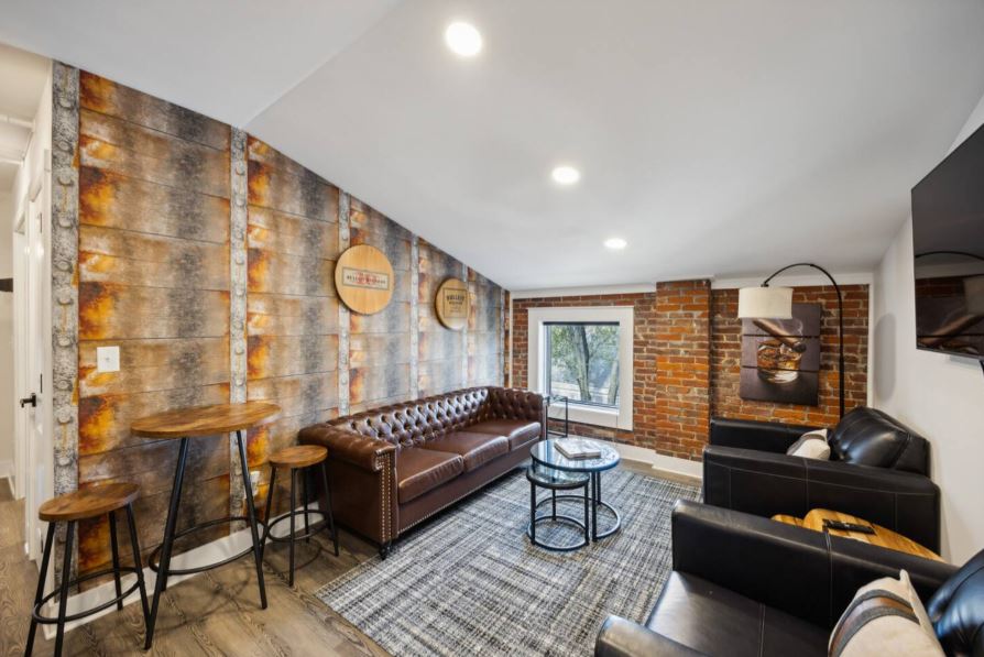 Bourbon Suite Living Area