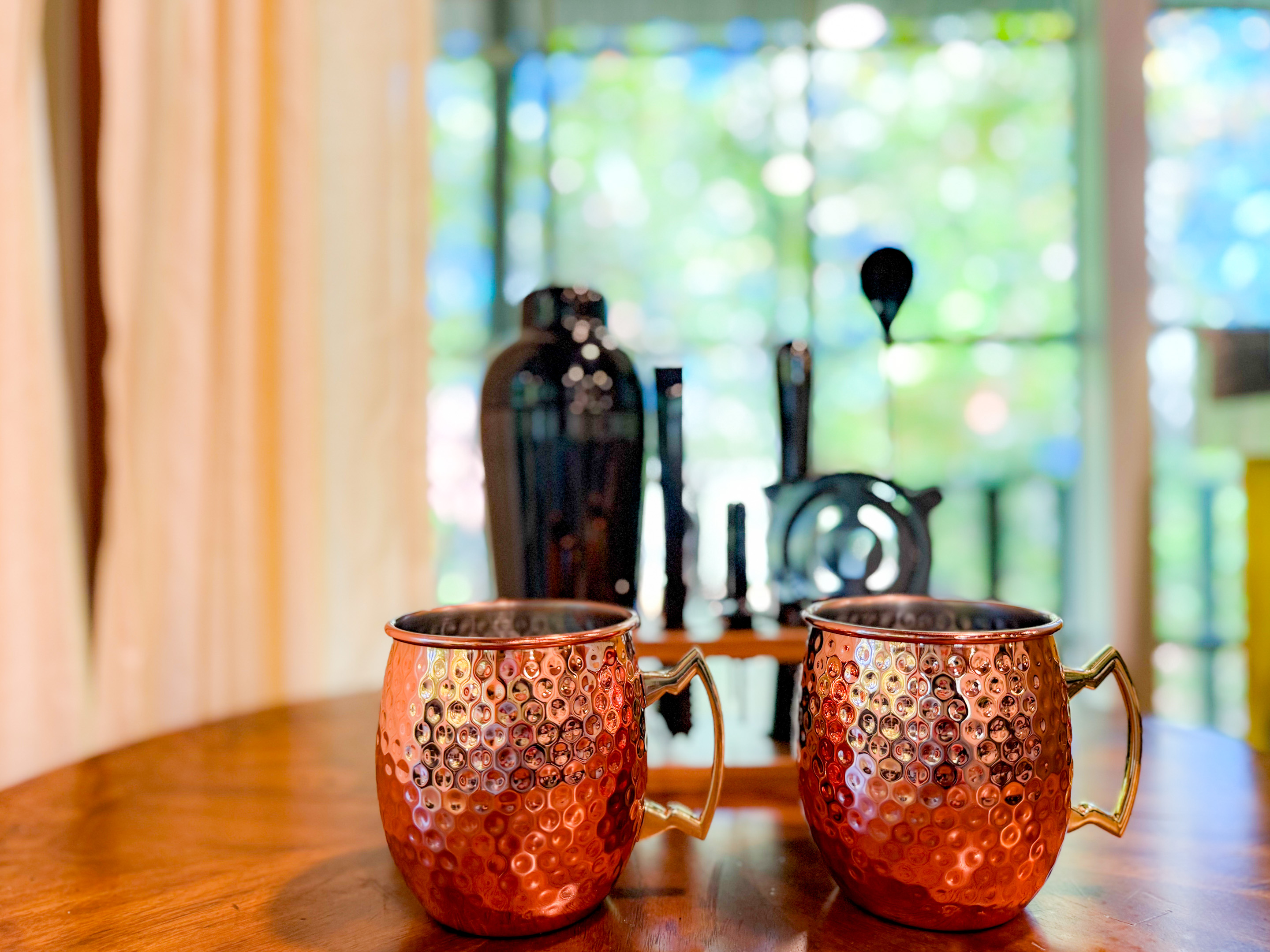 Relax - you're on mountain time! Have a cocktail or glass wine after a day of outdoor adventure!