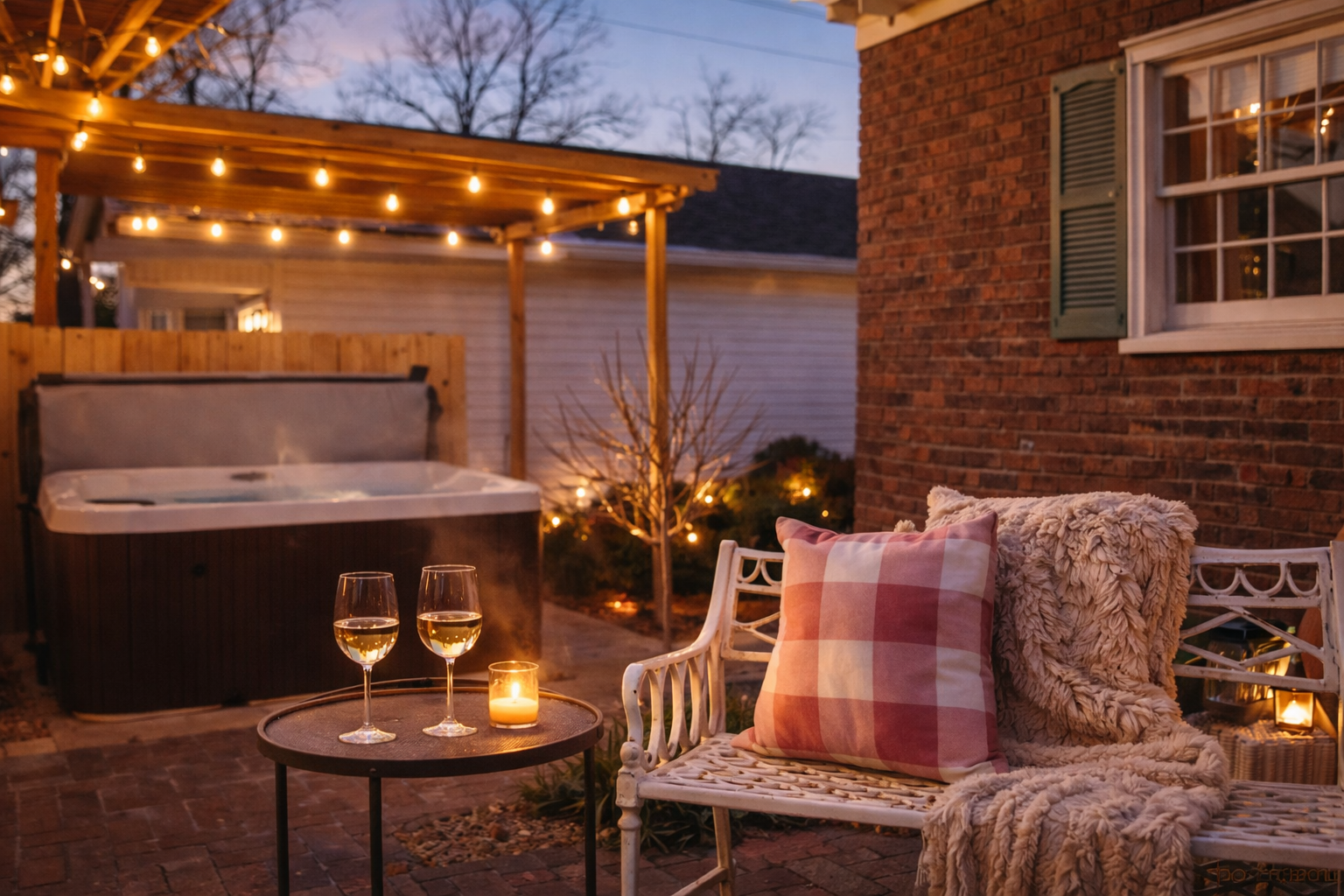 Soak, unwind, and reset — your private tub oasis after a day downtown.