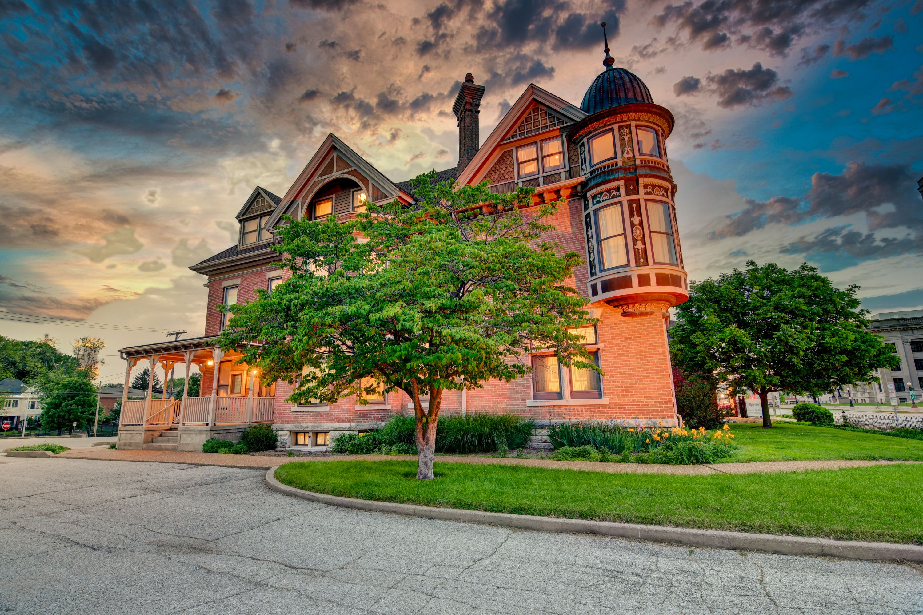 Front of the house