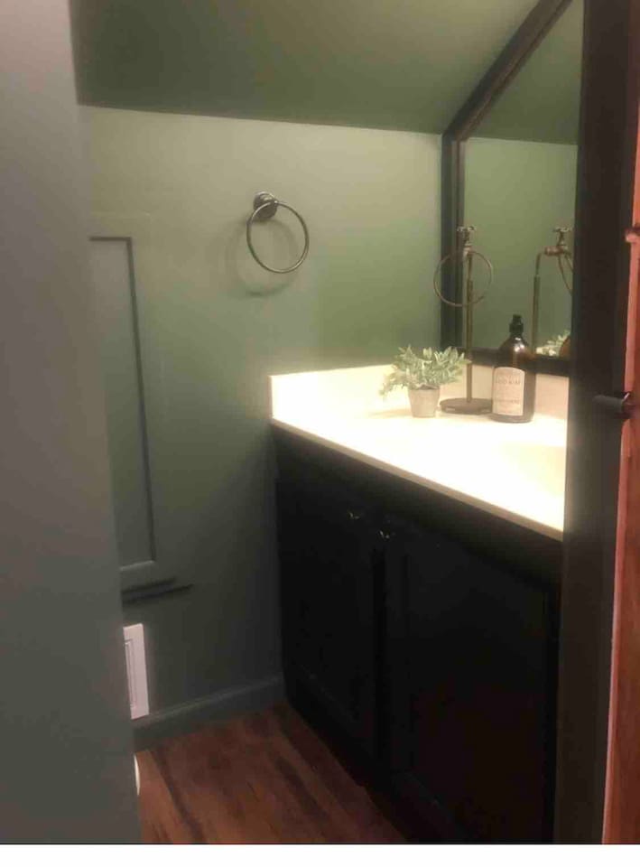 Small but cozy bathroom with all you need.  Forgot something?  We’ve got you covered! 