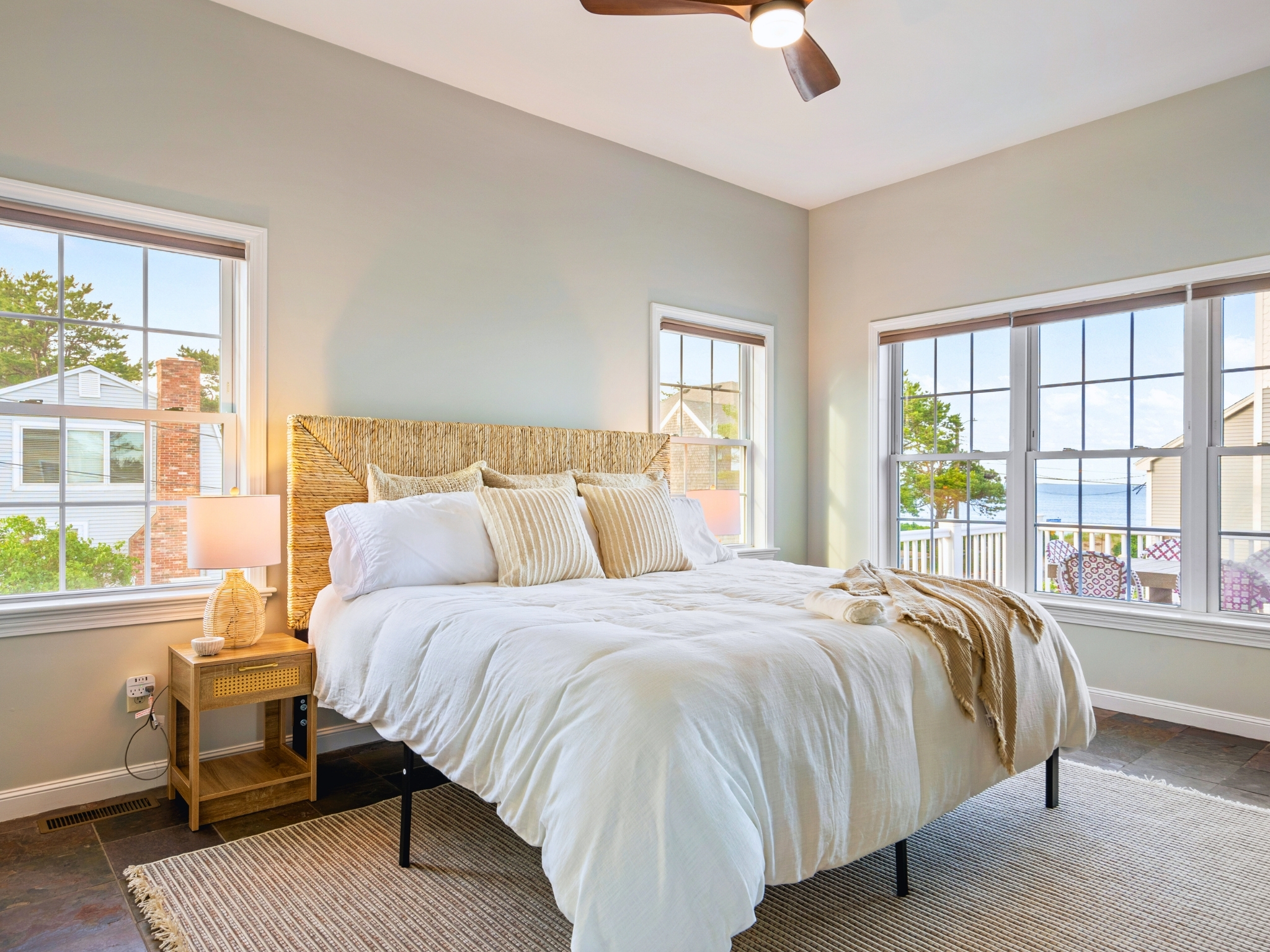 Relax in the warmth of your private master suite, complete with a soothing gas fireplace and ensuite bathroom!