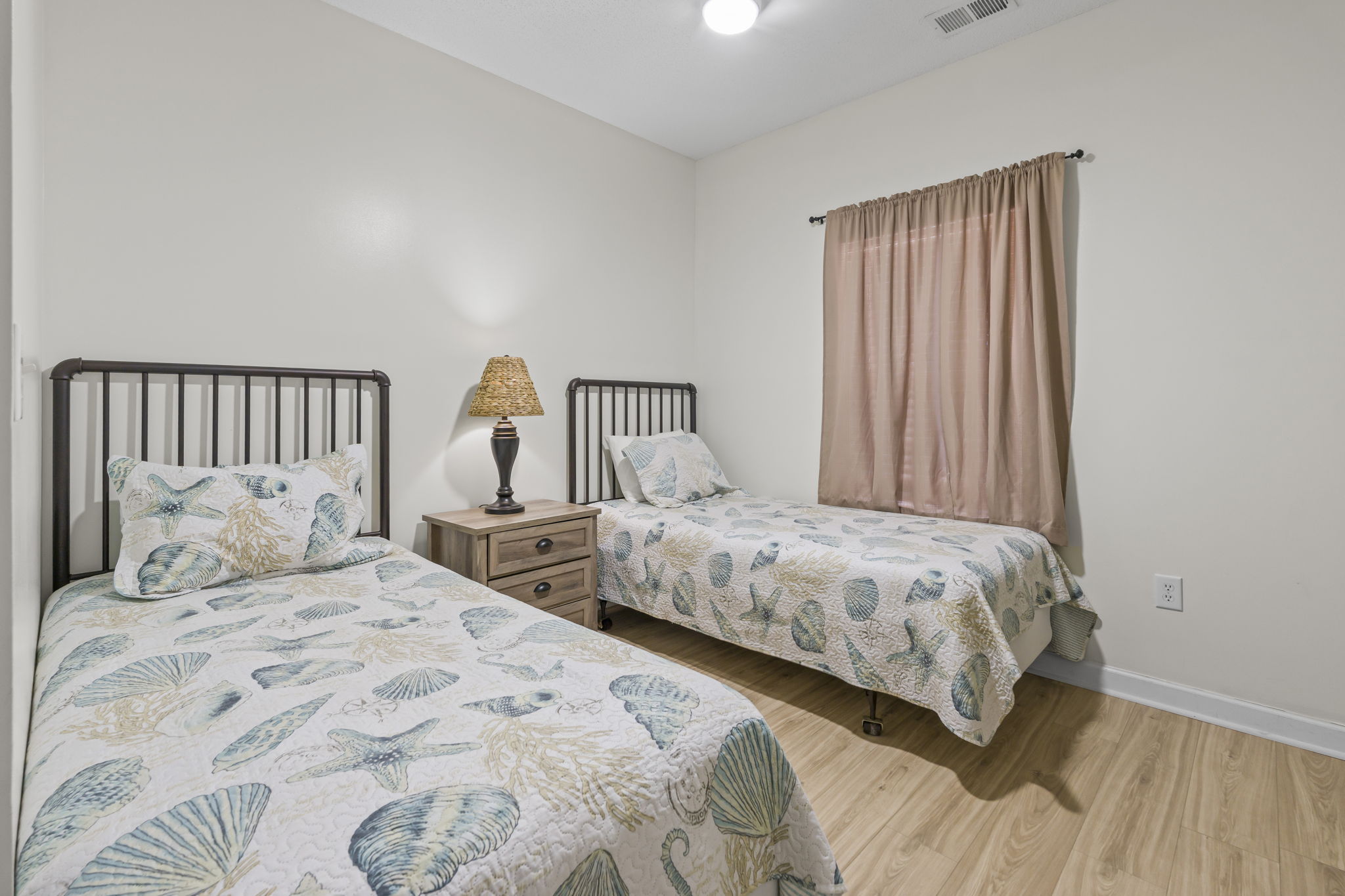 Guest Bedroom with two twin beds