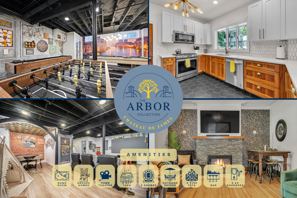 Welcome to the Chateau de James, Ann Arbor's Largest Vacation Rental