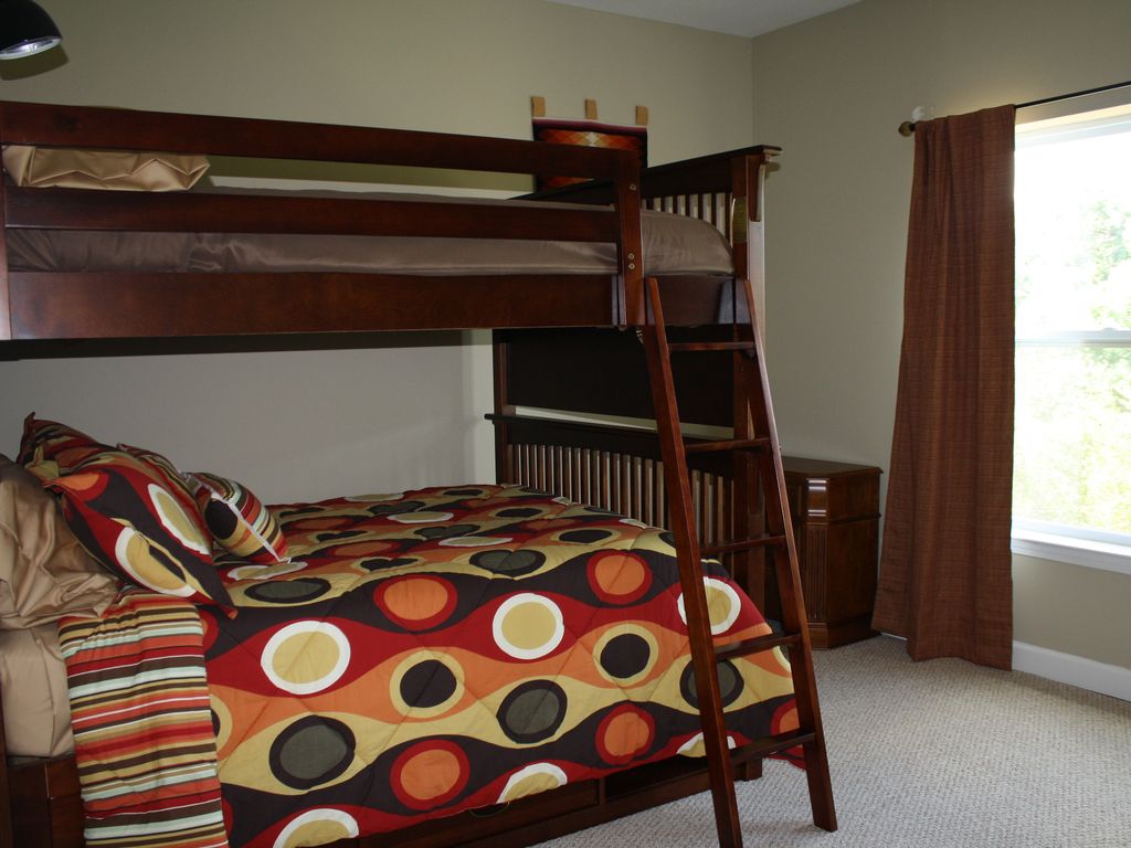 3rd BR has full over full bunk beds which can be separated.
Typical 3 BR Premium unit