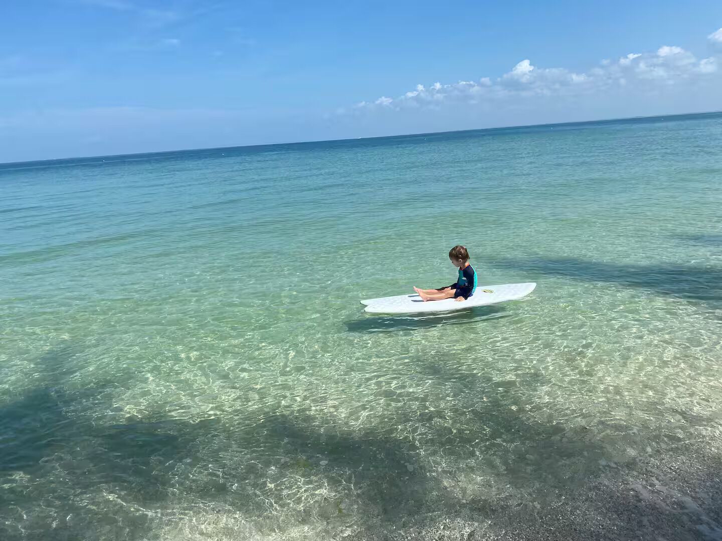 We provide beach toys including paddle boards! 