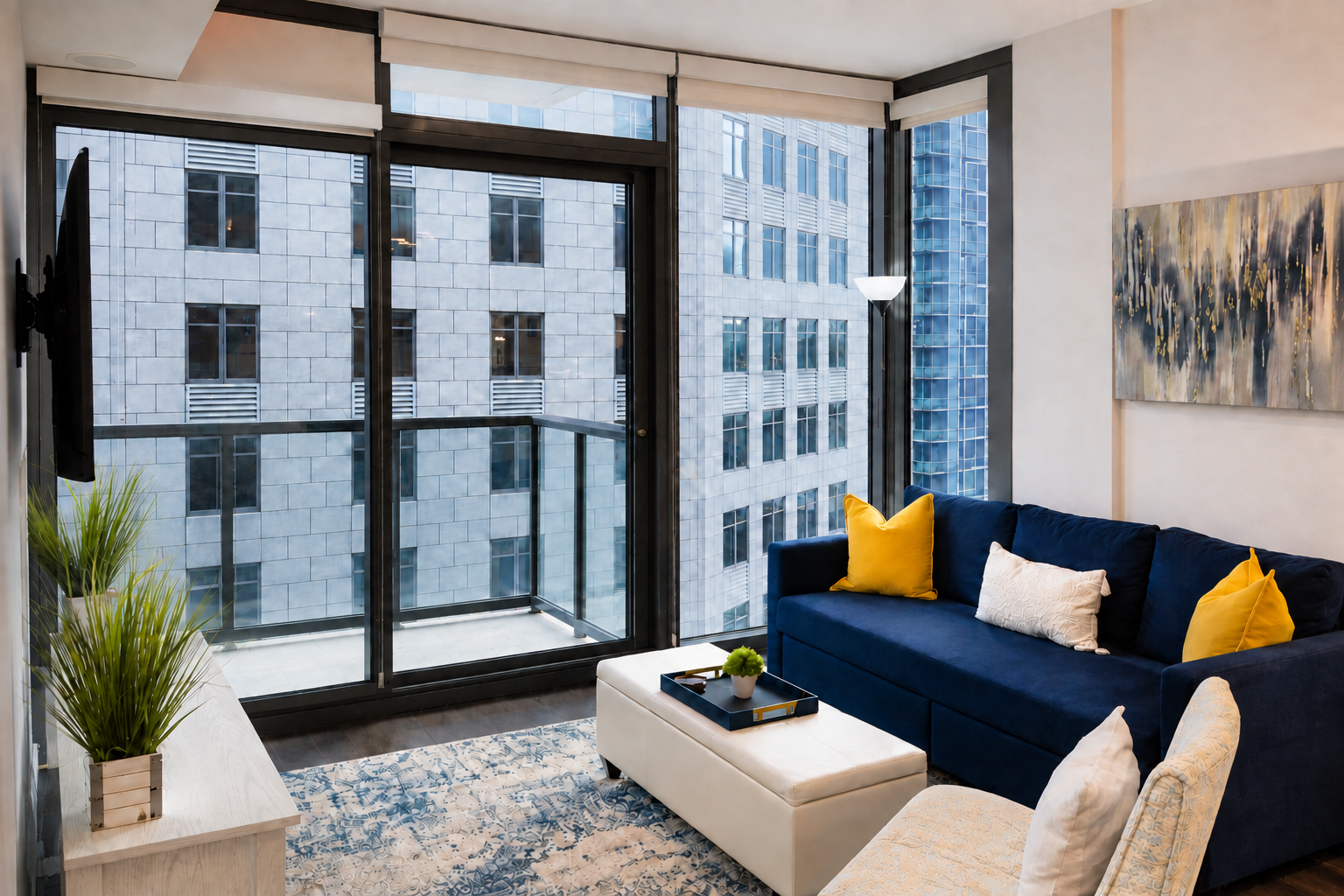 Blue Luxe | Balcony View | Pool | Modern Amenities - Atlanta, GA