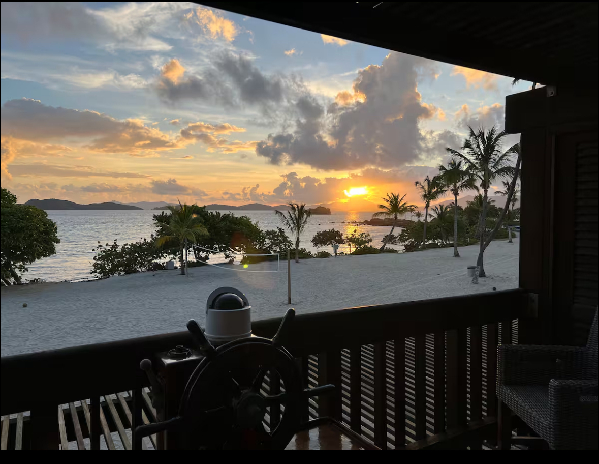 Sunrise on your private terrace