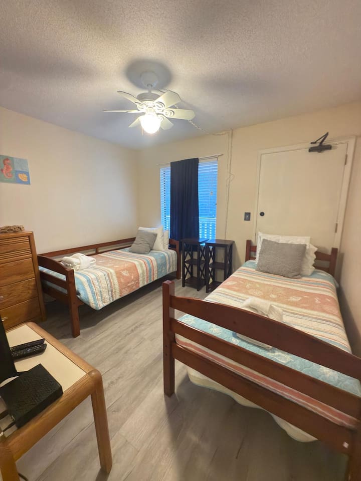 Twin beds