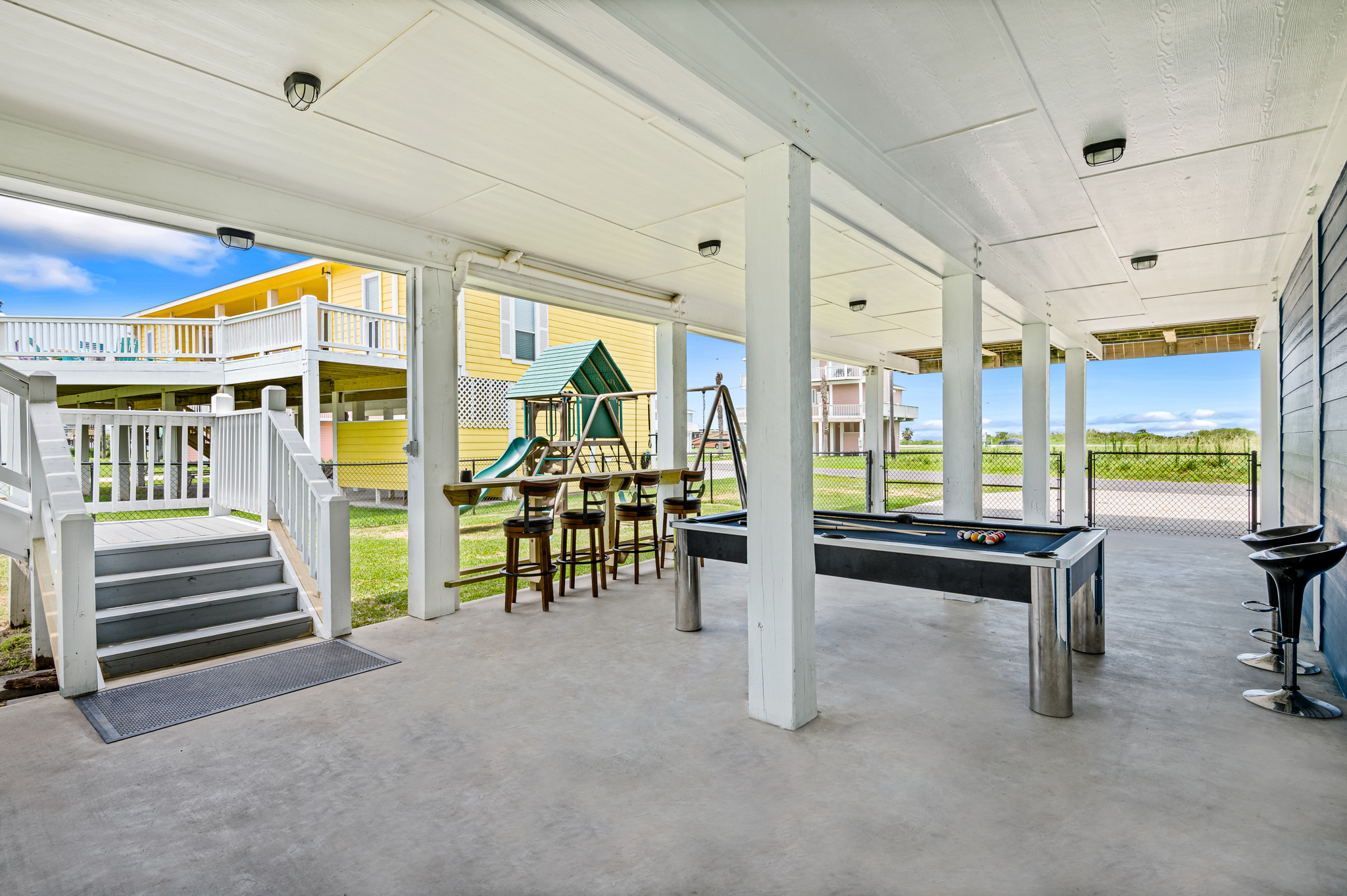 Downstairs Amenities