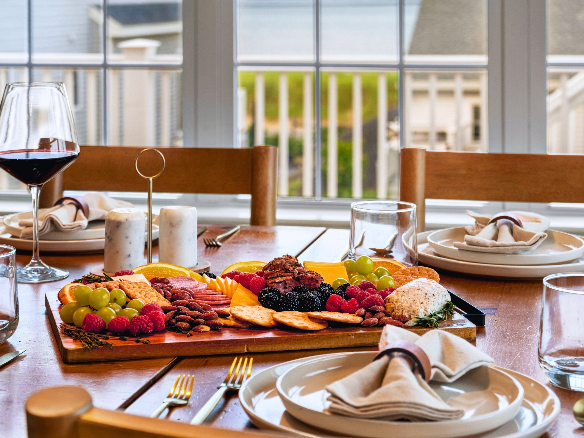 Comfortable seating, great company, and delicious food – the perfect dining experience.