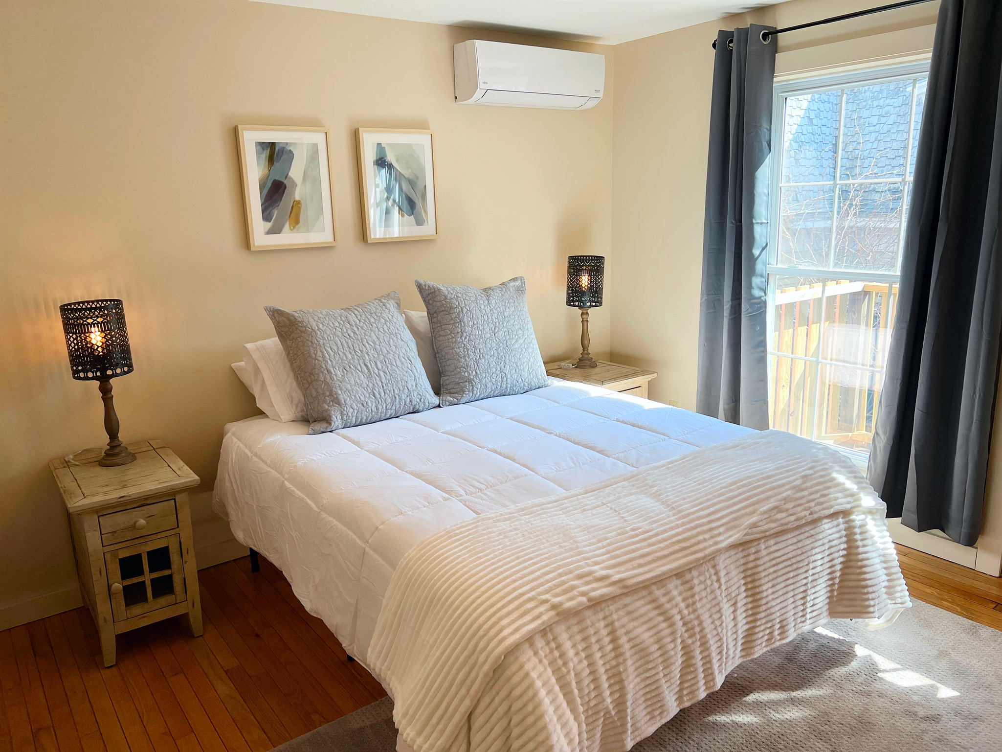 Primary Bedroom - Queen - Mini Split Heat/AC