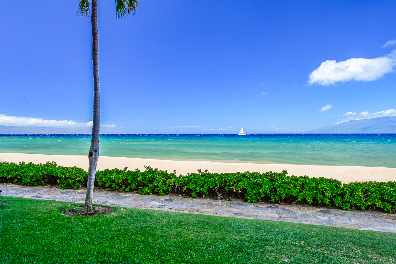 View from your lanai! It doesn't get more oceanfront than this perfect corner spot.