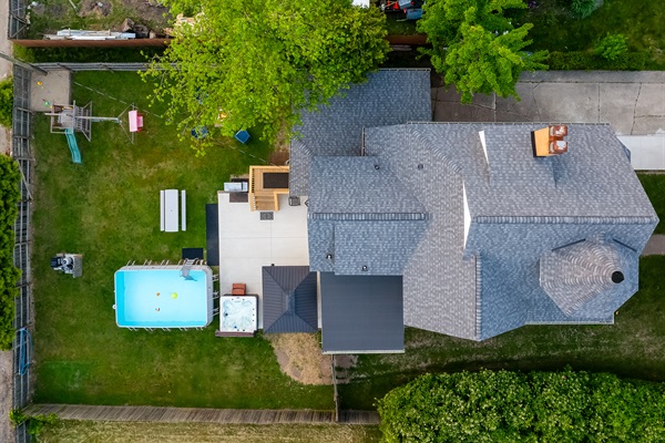 Take a warm dip in the heated pool, soak in the hot tub, and let the kids enjoy the swing set and sandbox.