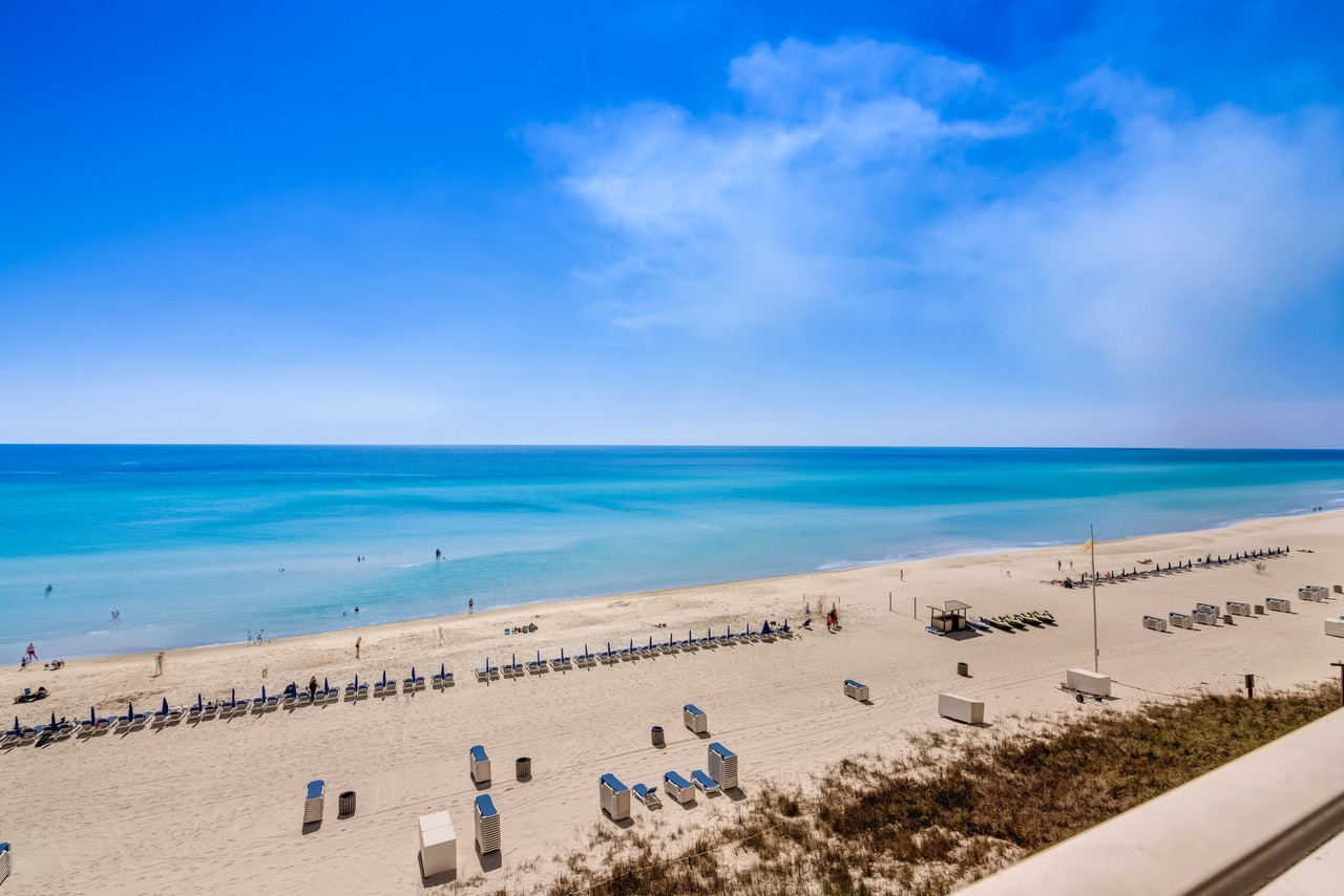 Beach View from Balcony